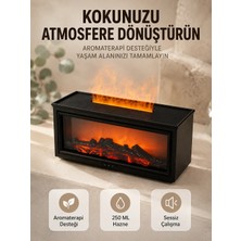 Etorva Store Aroma Difüzörü Simüle Alev Efektli Sessiz Hava Nemlendirici 250 ml