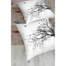 Rem Home Rengirenk Dekoratif Kırlent Kılıfı Sarı 70 x 70 cm Salon Koltuk Kanepe Yastık Kılıfı