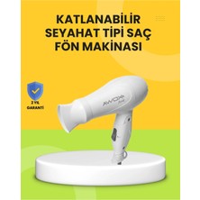 St. Morritz Katlanır Gövdeli Saç Kurutma Makinesi Ev ve Valiz Kullanımı