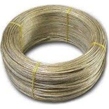 20 Metre Izoleli Çelik Halat 4 mm Izoleli Halat Çelik Halat Izoleli Çelik Çamaşır Ipi,4 mm