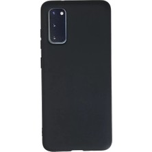 Esranın Dünyası Newface Samsung Galaxy S20 Kılıf Nano Içi Kadife Silikon - Lacivert