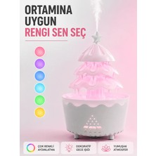 Etorva Store Dekoratif Şans Ağacı Ultrasonik Nemlendirici Rgb Gece Lambalı Aroma Difüzörü