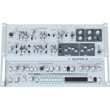 Udo Audio Super 6 Desktop Analog Hibrit Masaüstü Synthesizer (Beyaz)