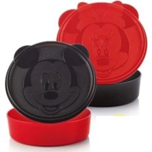 St. Morritz Beslenme Kabı Minnie Mickey Saklama Kutusu