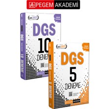 Pegem Akademi Yayıncılık PEGEM AKADEMİ 2027 DGS Tamamı Çözümlü 10 Deneme + 2027 DGS Tamamı