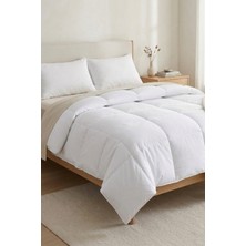 Evde Home Çift Kişilik Mikrofiber Yorgan + 2 Yastık Seti 195X215 cm - Anti Alerjik Yıkanabilir Silikon Dolgu