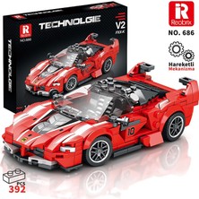 Reobrix Race Car Ferrari Fxx K 686 Brick Yapım Seti