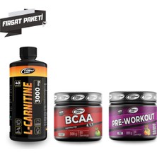 Conlast L-Carnıtine 3000MG-BCAA 300 gr -Pre-Workout 300 gr