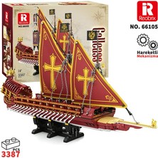 Reobrix Calais Rowing Sailboat 66105 Brick Yapım Seti