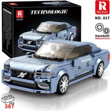 Reobrix Luxury Sedan Car Volvo S90 817 Brick Yapım Seti