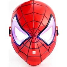 St. Morritz Spiderman Işıklı Maske Oyuncak Çok Renkli Işık