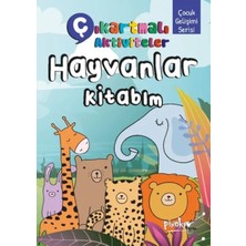 Filizora Digital Market Çıkartmalı Aktiviteler Hayvanlar Kitabım