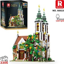 Reobrix Street View Of St. Andrew's Church In Poland 66023 Brick Yapım Seti