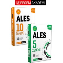 Pegem Akademi Yayıncılık PEGEM AKADEMİ 2027 ALES Tamamı Çözümlü 10 Deneme + 2027 ALES Tama