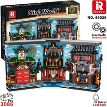 Reobrix Ninja Book 66029 Brick Yapım Seti