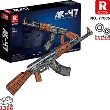 Reobrix Assault Rifle Ak-47 77005 Brick Yapım Seti