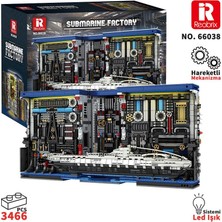 Reobrix The Submarine Book 66038 Brick Yapım Seti