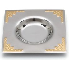 ÖzSa Home Tiamo Hürrem Gold 304 Kalite 12'li Çay Tabağı