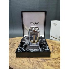 St. Morritz Kişiye Özel Gümüş Renk Benzinli Pirinç Gövde Çakmak SCK87458959