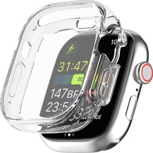 Caseonn Apple Watch Ultra 3 49MM Kılıf Ekran Korumalı 360 Tam Koruma Şeffaf
