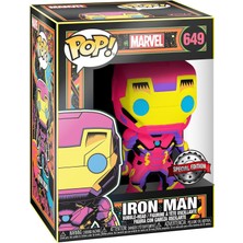 Funko 48846 Marvel Black Lighiron Man Koleksiyon, Renkli Oyuncak Figür