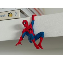 Axelon Spider-Man Raf Askısı Figür – Örümcek Adam Dekoratif Raf Kenarı Figürü