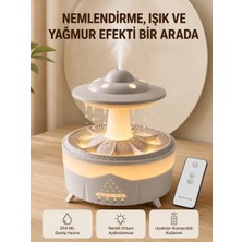 Akıllı Bayi Ufo Yağmur Efektli Hava Nemlendirici 350 ml Rgb Işıklı Uzaktan Kumandalı Aby