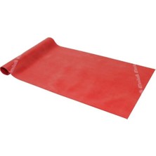 St. Morritz Kırmızı Egzersiz Bandı 1.5 Metre 1-8 Sertlik Değerinin 3.sü, 1.8kg Direnç