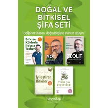 Hayy Kitap Doğal ve Bitkisel Şifa Seti (5 Kitap) Bitkisel Kürlerle Ilaçsız Tedavi - Iyot Giren Eve Doktor Girmez - Zeolit - Iyileştiren Bitkiler - Tıbbi Çay Reçeteleri