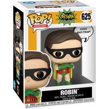 Funko Atasözü: Batman '66 - Robin | Resmi Ürün - Raf Teşhir Için Koleksiyonluk Vinil Heykelcik - Hay