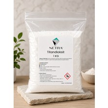 Dupont Titandioksit Toz Boya Beyazlatıcı Rutil 1 kg Şeffaf Poşette Gönderilmektedir. 1.kalite Amerikan Menşeli