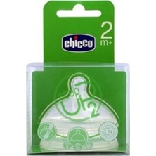 Chicco Step Up +2 Ay Biberon Emziği Orta Akış
