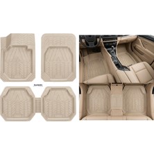 Wehhler Nissan Qashqai 1.3 Dıg-T Mhev Skypack 4x2 Cvt 2026 5 Parça Kesilebilir Kaymaz Taban Araç Paspas Seti