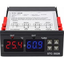 Ycl Kuluçka STC-3028 Isı ve Nem Kontrollü Dijital Termostat 220V