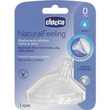 Chicco Naturalfeeling Biberon Emziği 0 Ay+ Normal Akış Tekli