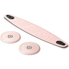 Steelseries Arctis Nova Booster Pack Rose Quartz - Oyun Kulaklığı Aksesuarı - Iki Renkli Naylon Kafa