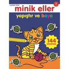 0-6 Yaş Yayınları Minik Eller Yapıştır ve - Lacivert Kitap