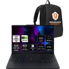Lenovo Thinkpad P14S Gen 5 Core Ultra 7 155H Iş Istasyonu 128GB Ram 4tb SSD 14.5" Fhd+ WIN11 Pro + Per4 USB 21G2004TTXP480
