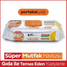 NW NessiWorld Mutfak Temizlik Havlusu 50 Adet Portakal