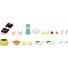 NW NessiWorld 5444 Sylvanian Families Kahvaltı Seti +3 Yaş Figür Dahil Değil