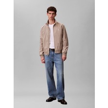 Calvin Klein Erkek Bej Calvin Klein Ls Unfılled Nylon Ha, Rak Bej Erkek Ceket