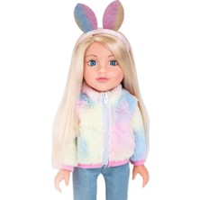 NW NessiWorld Tavşan Kulaklı Saç Bantlı Bebek 47 cm