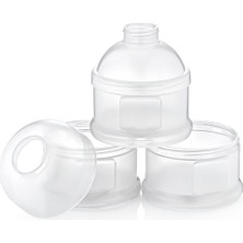 NW NessiWorld Katlı Toz Mama Kabı 545 Beyaz