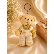 Silver Seasons Sevimli Peluş Ayıcık Anahtarlık Kız Erkek Çift Modeli Çanta Süsü