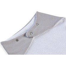 NW NessiWorld Silikon Diş Kaşıyıcılı Müslin Önlük 736 Gri