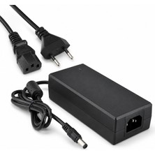 Cata 12V 10A Adaptör 120W Güç Kaynağı 5.5mm 2.1mm Priz Tipi LED Şerit Trafosu CCTV Kamera Modem Router Besleme Adaptörü
