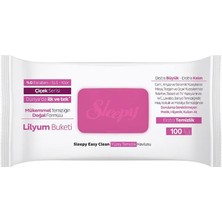 NW NessiWorld Yüzey Temizlik Havlusu 100 Adet Lilyum Pembe