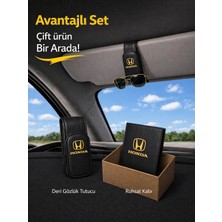 Buluxe Design Honda Gözlük Tutucu ve Ruhsat Kabı