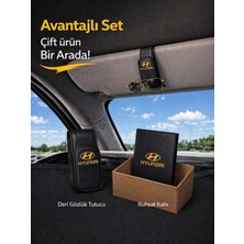 Buluxe Design Hyundaı Gözlük Tutucu ve Ruhsat Kabı