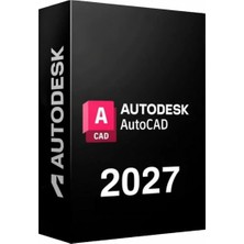 Autodesk AutoCAD 2027 (Windows) - 1 Pc 3 Yıl Autodesk Key